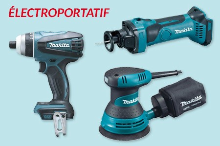 Outils Makita et outillages professionnel à Prix Discount