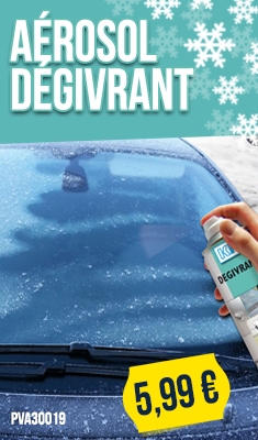 A&eacute;rosol d&eacute;givrant KF pour toutes surfaces givr&eacute;es - 650 ml - 6711