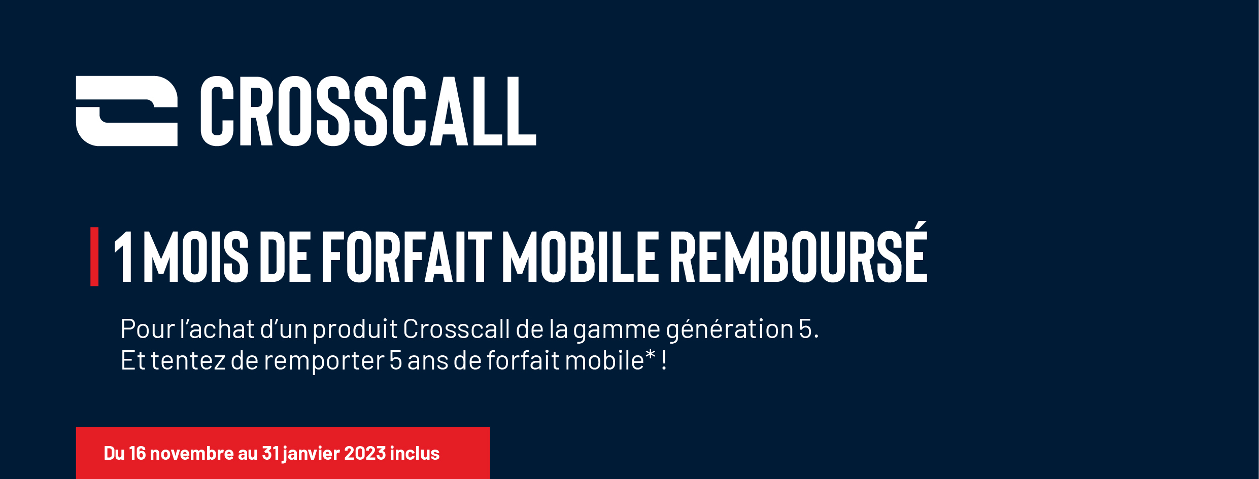 forfait crosscall